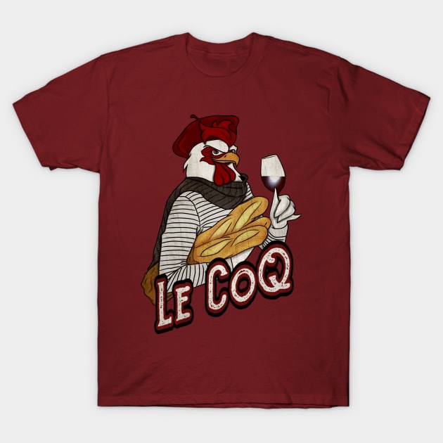 LeCoq Vintage Wash T-Shirt by CraftOrDie